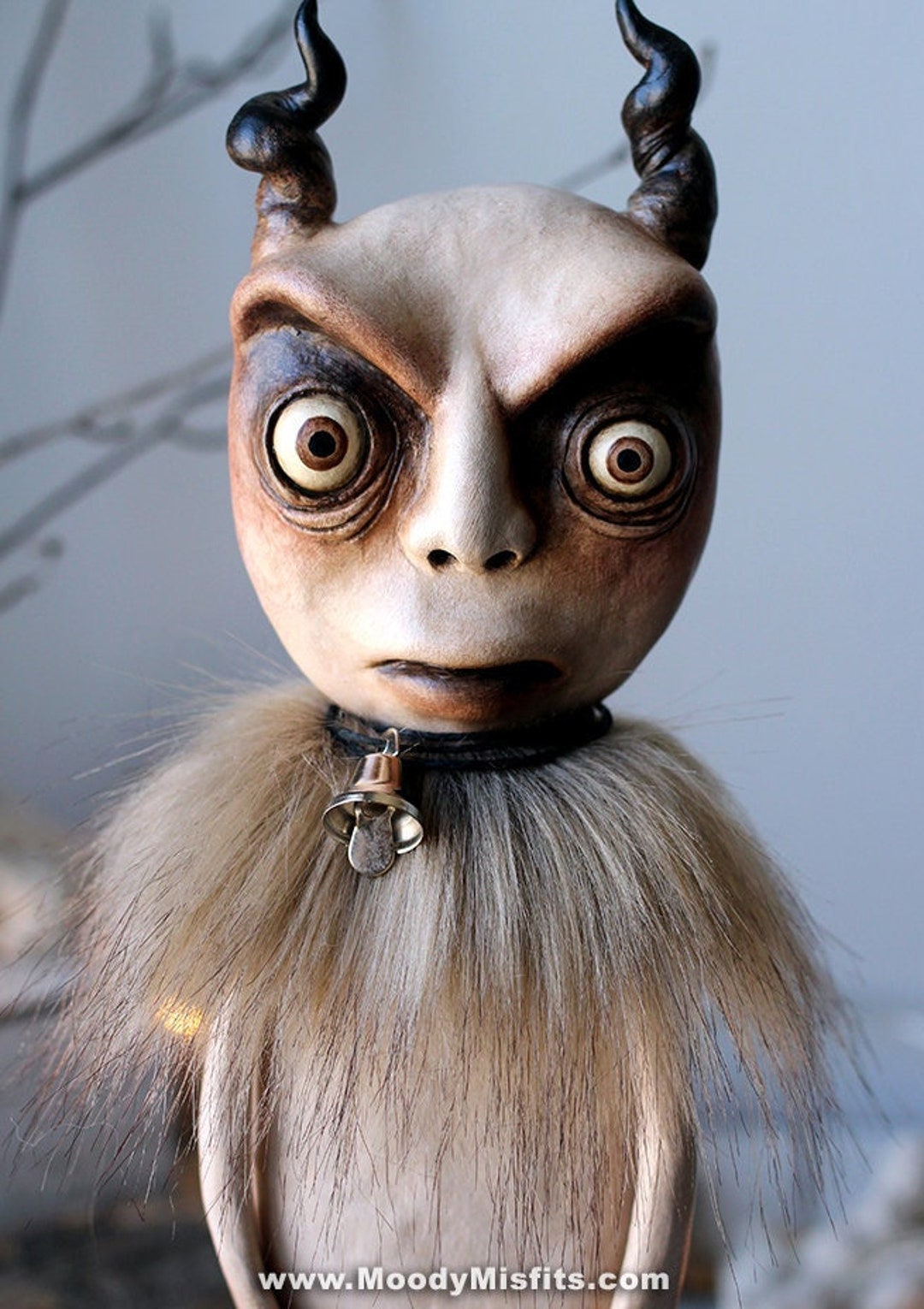 Demon Statue, Horror Home Decor, Scary Doll, Creepy Doll, Creepypasta
