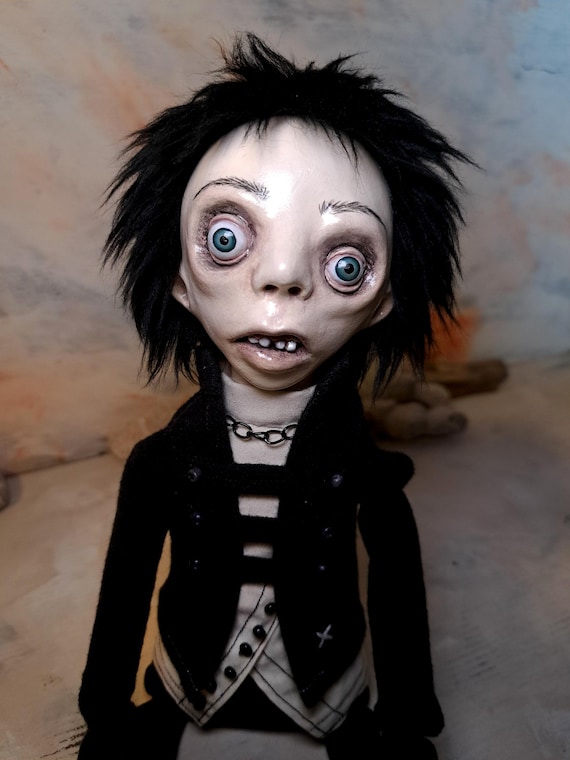 A $300 OOAK handmade art-doll that exists nowhere else on earth — this is the kind of thing that ends up in a shadow box with its own name.