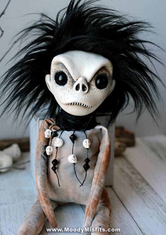 Creepy Dolls, Handmade Gothic Home Decor, Oddities