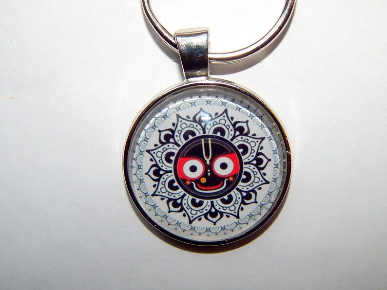 Lord Krishna pendant keychain Lord Jagannath pendant necklace Etsy