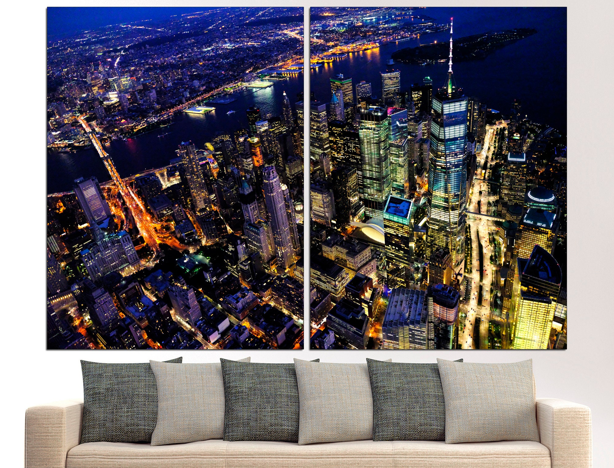 Manhattan Wall Art New York Wall Art Manhattan Print New York City Art ...
