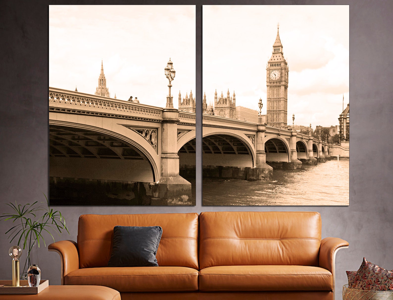 London Wall Art London Cityscape Art London Poster Big Ben Etsy