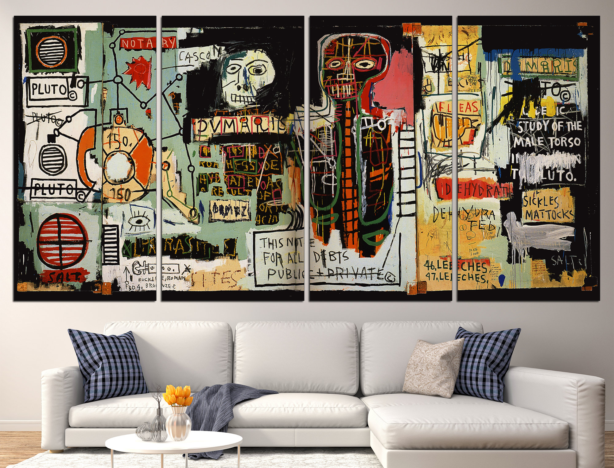 Graffiti art print Abstract canvas art Street art canvas Etsy