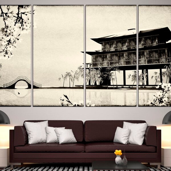 Asian Wall Art Etsy