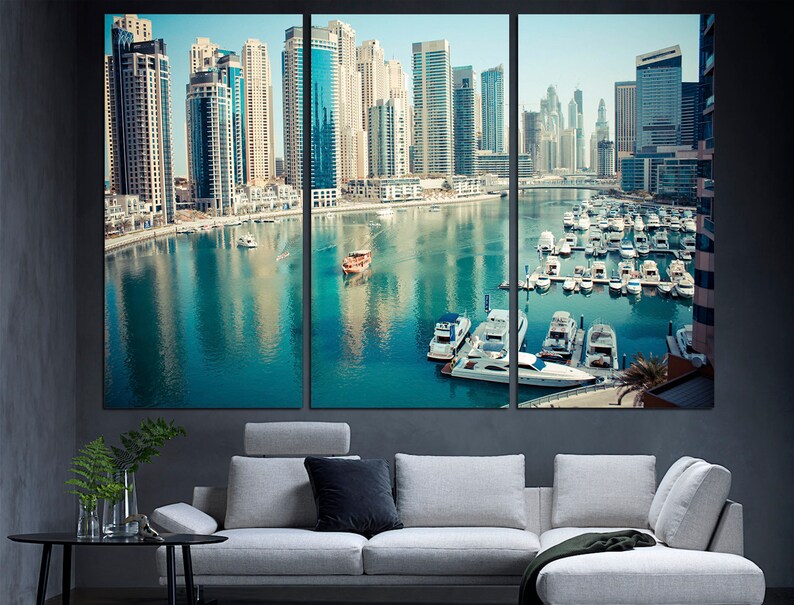 Miami Wall Art Florida Wall Art Triptych Wall Art Florida Etsy