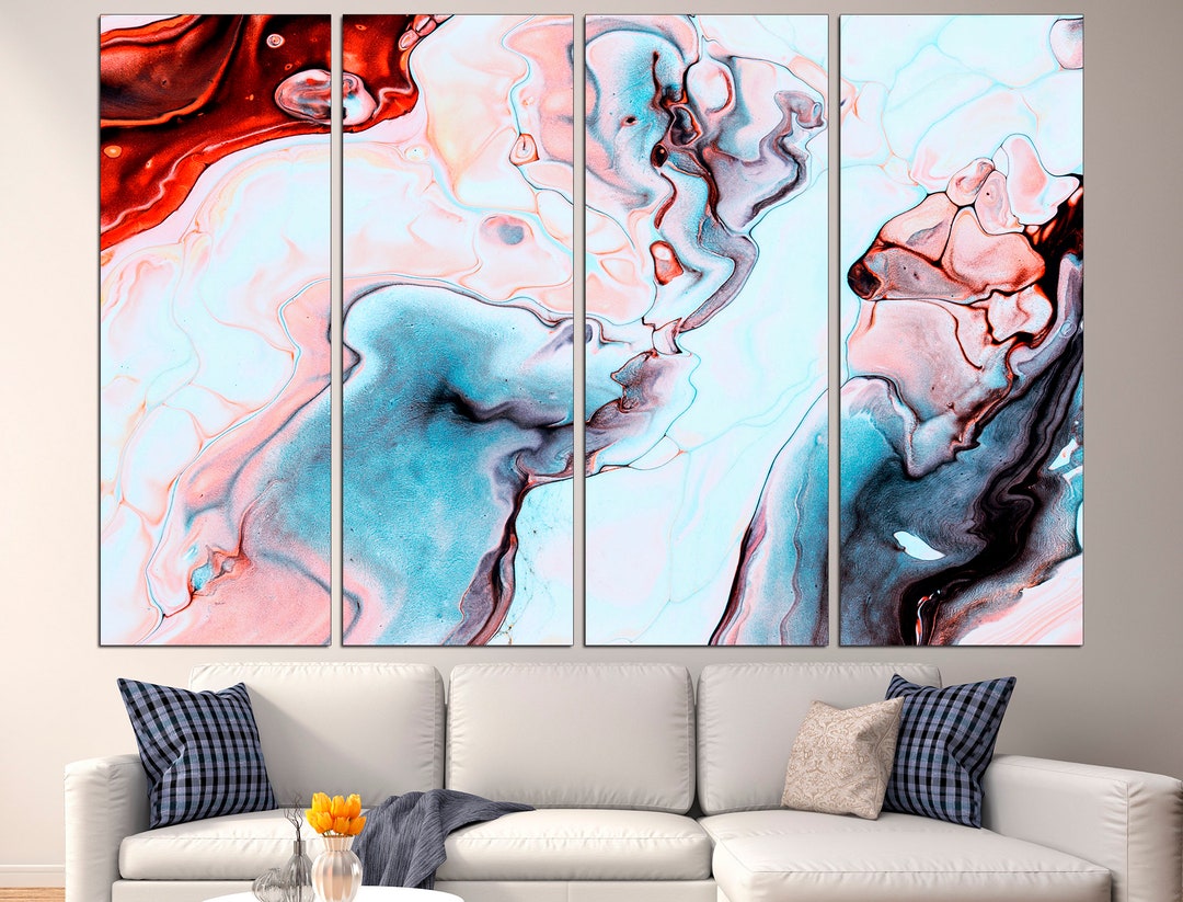 Marble Wall Art Marble Decor Marble Poster Modern Wall Art - Etsy