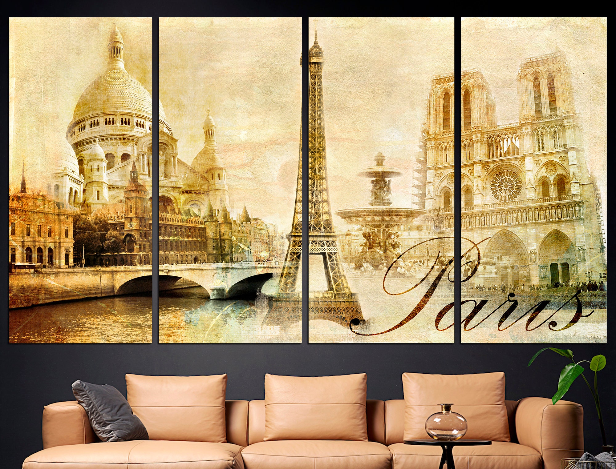 Vintage Paris Print Paris Wall Art Paris Decor Paris Prints Etsy