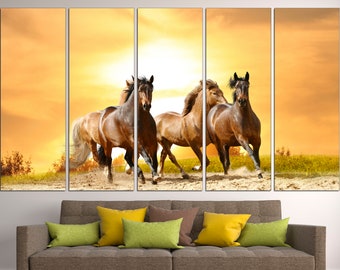 Horse photography Horse canvas print Horse wall art Large horse print Horse wall decor