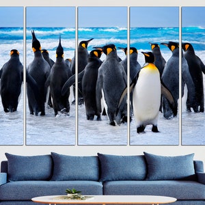 Penguin Print Penguin Wall Art Penguin Poster Penguin Nursery Penguin Gift Penguin Wall Decor