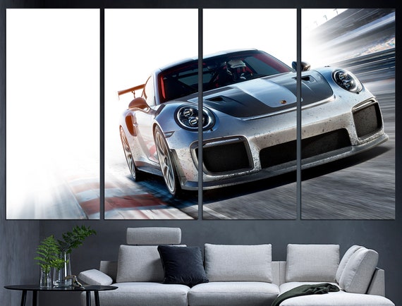 Porsche Poster Porsche Room Decor Porsche Wall Art Automotive Art Porsche Print Porsche Wall Decor