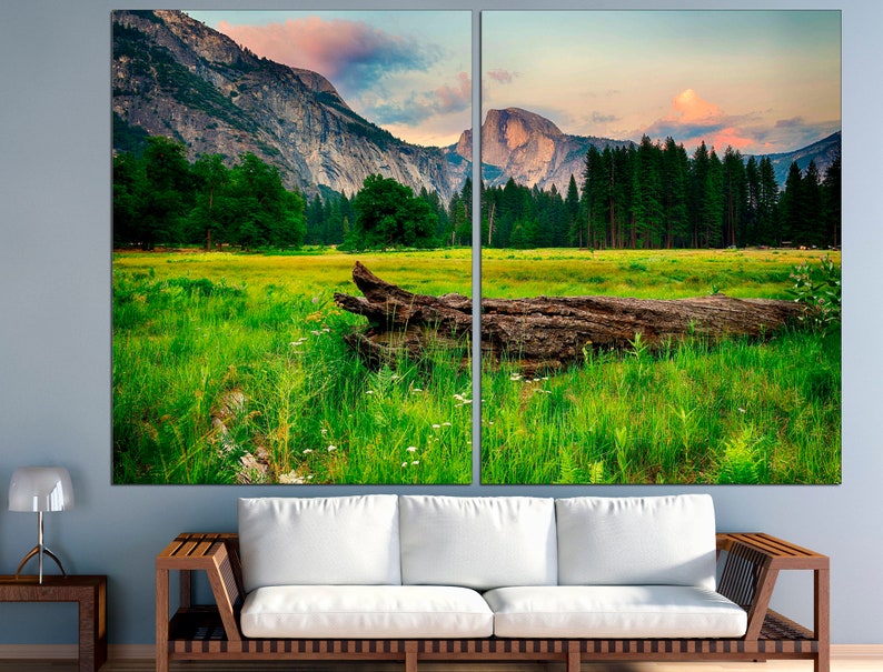 Mountain Canvas Art Landscape Canvas Art Mountains Canvas Etsy