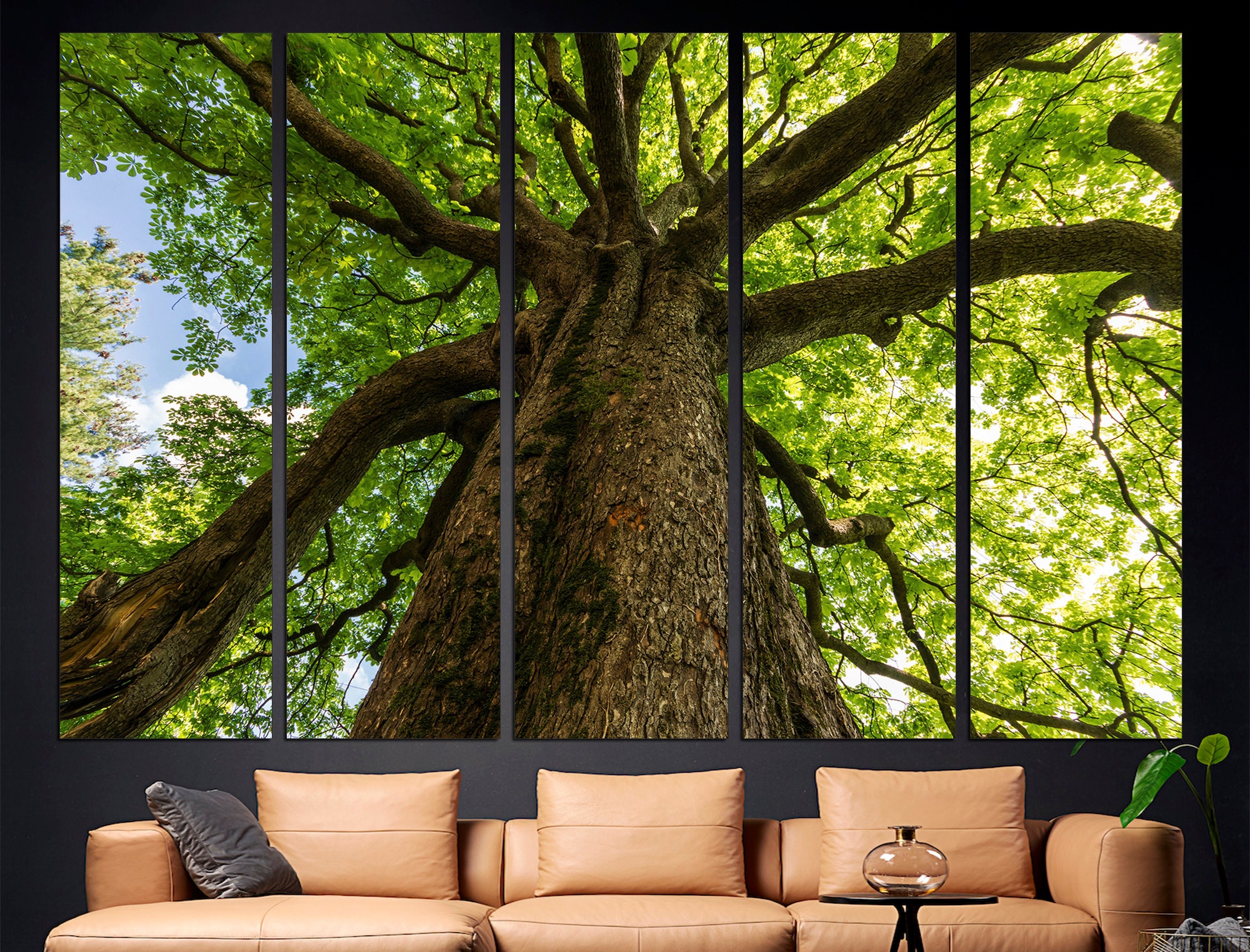 Tree Branch Wall Art Tree Poster Tree Branch Abstract Tree Print Large ...