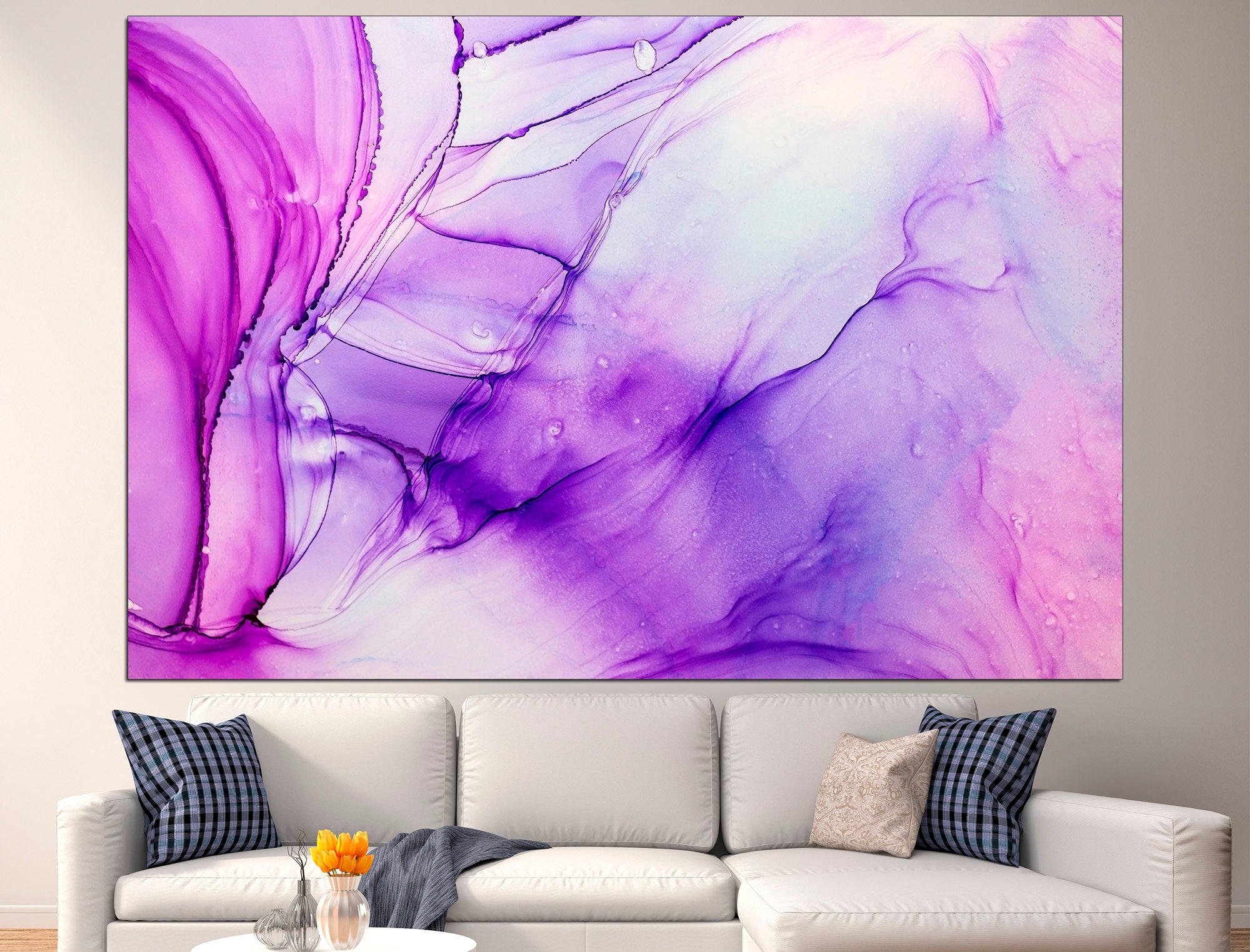 Pink Marble Pink Wall Art Marble Wall Art Marble Print Marble Etsy