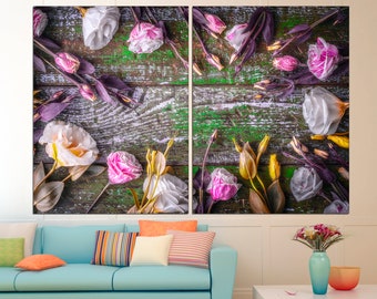 Vintage Flower Print Vintage Poster Flower Art Print Floral Wall Art Vintage Wall Art Vintage Decor