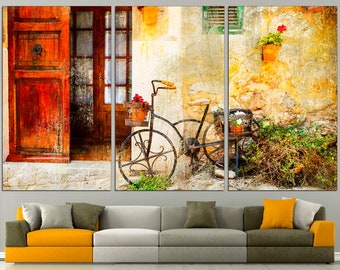 Vintage Bicycle French Poster Bicycle Poster Vintage Wall Art Bicycle Wall Art Vintage Style Poster
