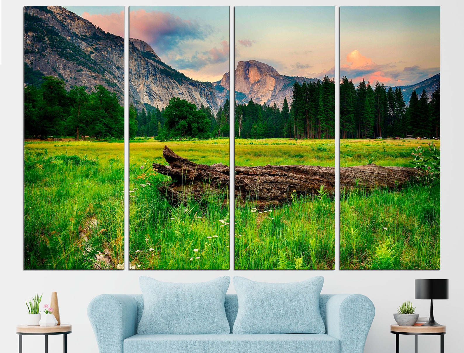Mountain Canvas Art Landscape Canvas Art Mountains Canvas Etsy