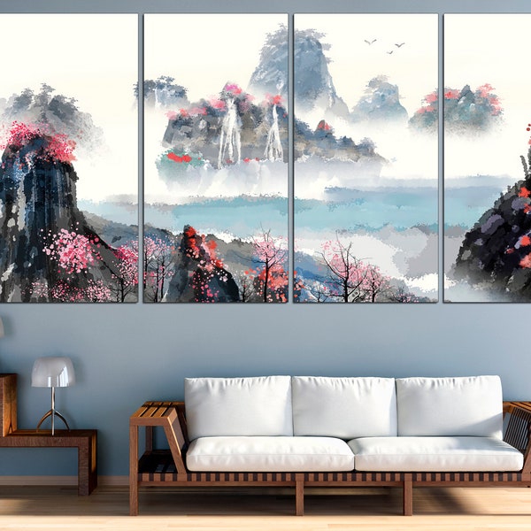 Large Japanese Art - Etsy