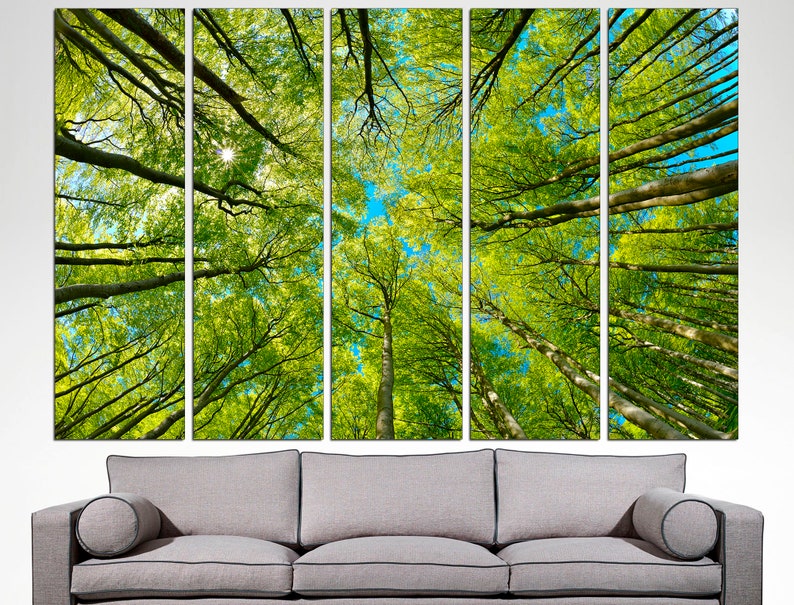 Branch Art Print Tree Wall Art Trees Canvas Print Tree Branch Etsy