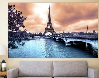 Paris Wall Art Eiffel Tower Art Paris Print Paris Poster Paris Home Decor Paris Photo Art