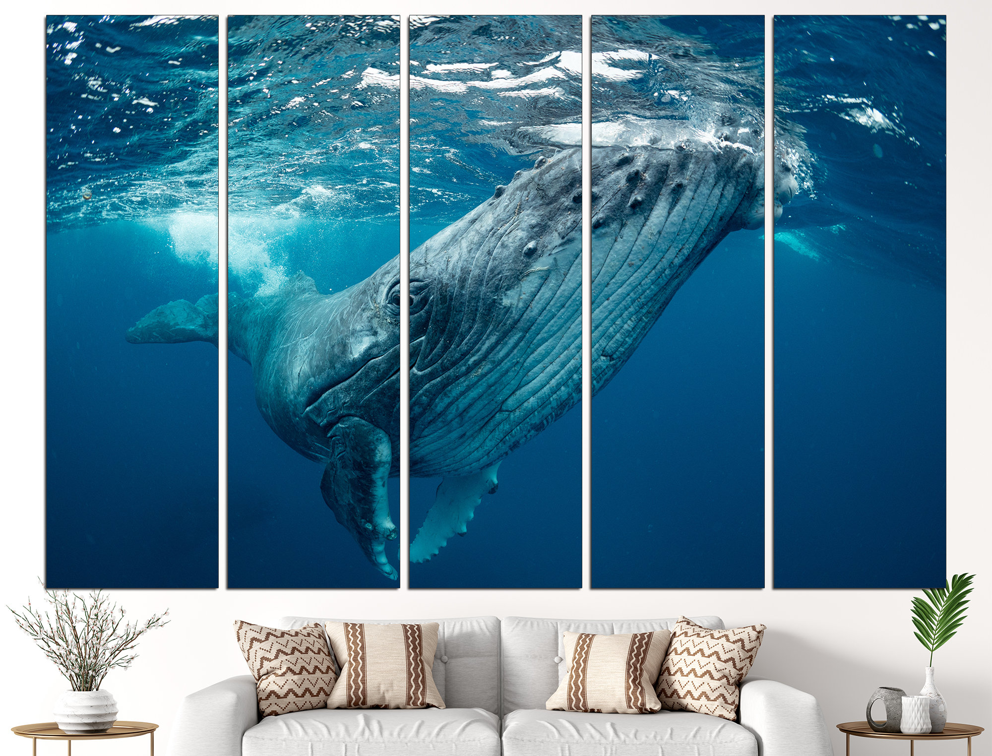 Whale Wall Art Whale Home Decor Whale Art Print Whale Decor Etsy