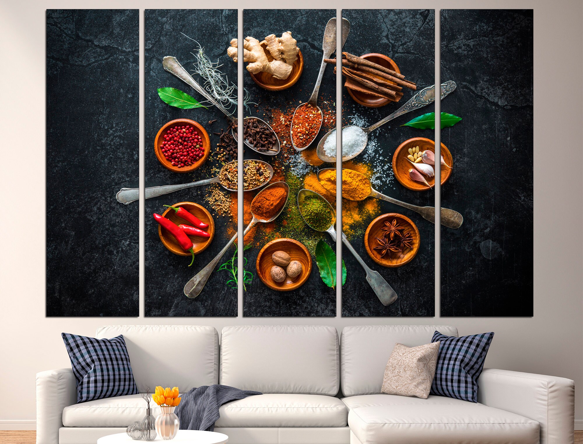 Aromatic Spices Wall Art　ビンテージ　アート il_340x270.5772676513_8qx8.jpg