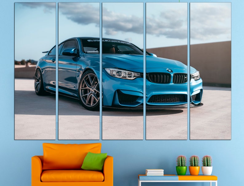 BMW Wall Art Supercar Wall Art BMW Poster Automobile Art BMW Etsy