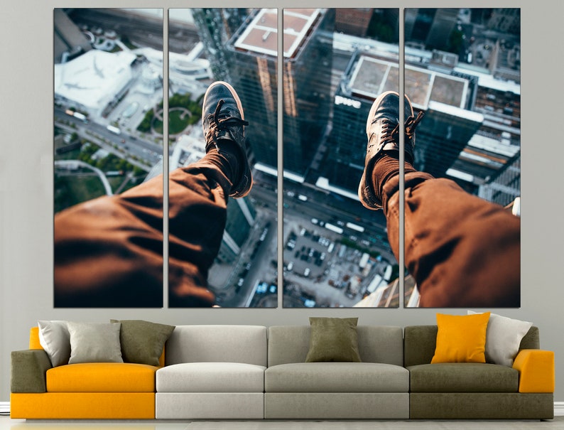 Urban Wall Art Modern Wall Art Urban Wall Art Print Industrial Etsy