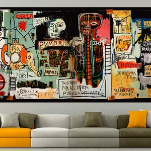 Graffiti art print Urban wall art Abstract canvas art Street art canvas Graffiti canvas Abstract art print 1 Panel