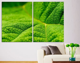 Tropical Leaf Print Leaf Wall Art Decor Green Leaf Print Tropical Leaf Art Leaf Print Set Leaf Poster