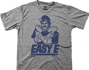 Easy E Vintage Inspired Sports T-shirt, Retro New York Giants Fan Tee, Funny Eli Manning Pop Culture Shirt, Cool Football Graphic Tee