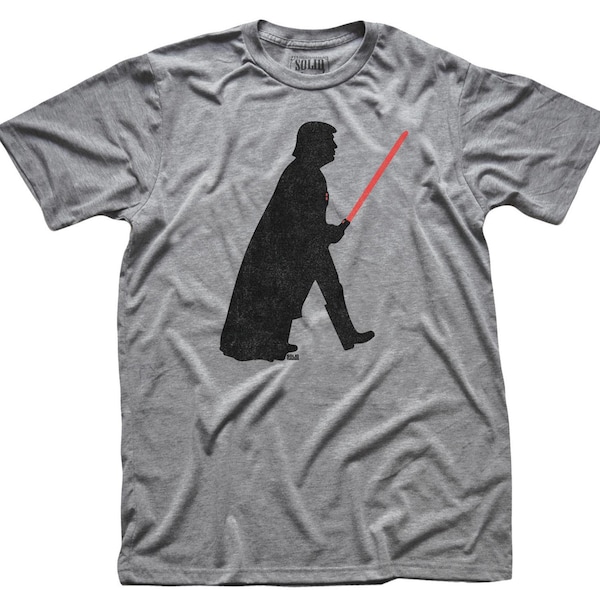 Trump Vader Vintage Inspired T-shirt, Retro Star Wars Tee, Funny Politics Shirt, Cool Darth Graphic Tee