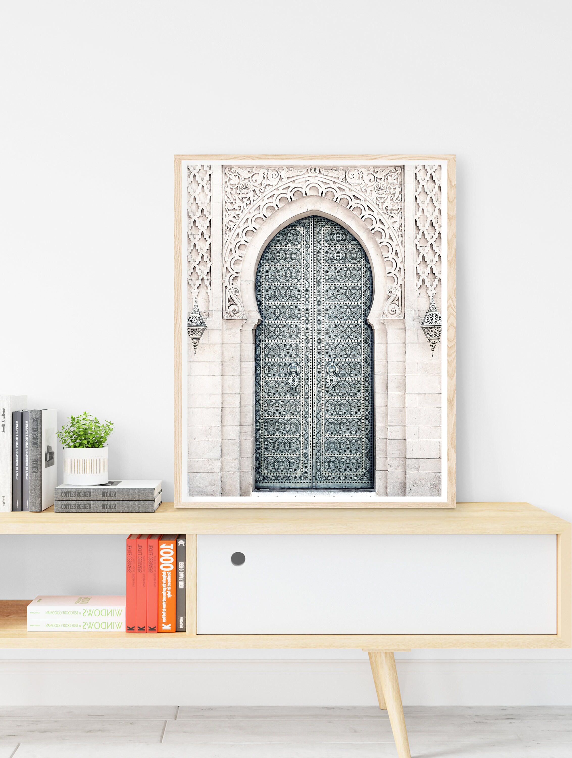 Moroccan Print Door Wall Art DIGITAL Print Marrakesh Decor - Etsy