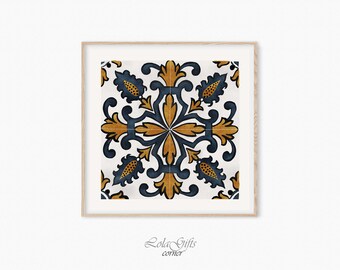 Azulejo Fliesenbild: Portugal Architektur Wandkunst (Digitaler Download)