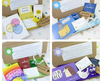 Letterbox Friendly Pick-Me-Up Gift, The Smile Parcel Mini, Gift For Friend, Inspiration, Smile, Just Because, Positivity, Mental Health