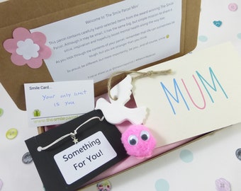 For Mum, Letterbox Gift, Pick Me Up, Gift For Mum, Gift Idea, Surprise, Positivity, Mental Health Gift, Treat Box, The Smile Parcel Mini
