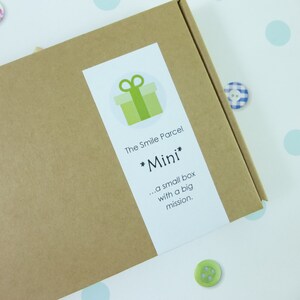Letterbox Friendly Pick-Me-Up Gift, The Smile Parcel Mini, Gift For Friend, Inspiration, Smile, Just Because, Positivity, Mental Health image 8