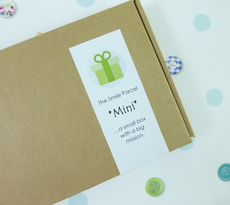 Letterbox Friendly Pick-Me-Up Gift, The Smile Parcel Mini, Gift For Friend, Inspiration, Smile, Just Because, Positivity, Mental Health image 8