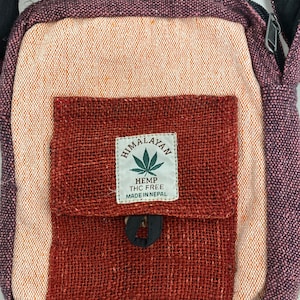 Hemp shoulder bag/ hobo bag/ crossbody bag/sling bag /messenger bag/ festival/ hippie bag, passport bag, purse