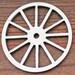 Vintage Cut Wagon Wheel Unfinished Wood Laser Cut Out Cutout Shape ...