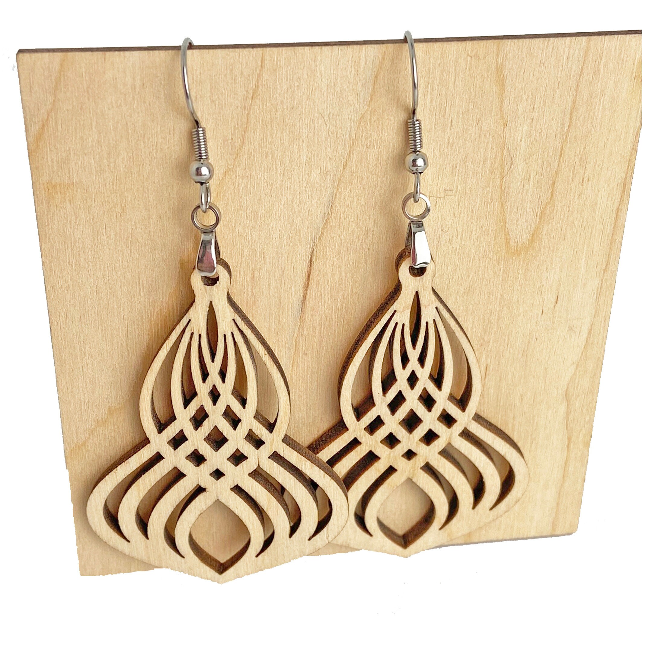 ALL QUANTITIES Stainless Steel Silver Pinch Bails Bail French Fish