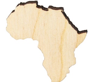 AFRICA,All Sizes 3mm Thick Wood Wall CutOut Shape Decor Hanging Sign Decoration Plaque Crafts