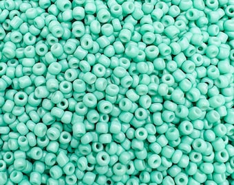 Light Green 2mm Czech Glass Seed Beads Necklace Bracelets Earrings Jewelry Crafts