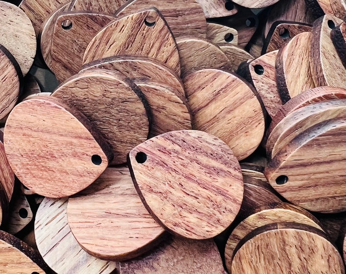 Wood Earring Blanks, Wear Resistant Hollow Round 50pcs DIY Making Light  Weight Wooden Jewelry Blanks For Gifts For Decoration 
