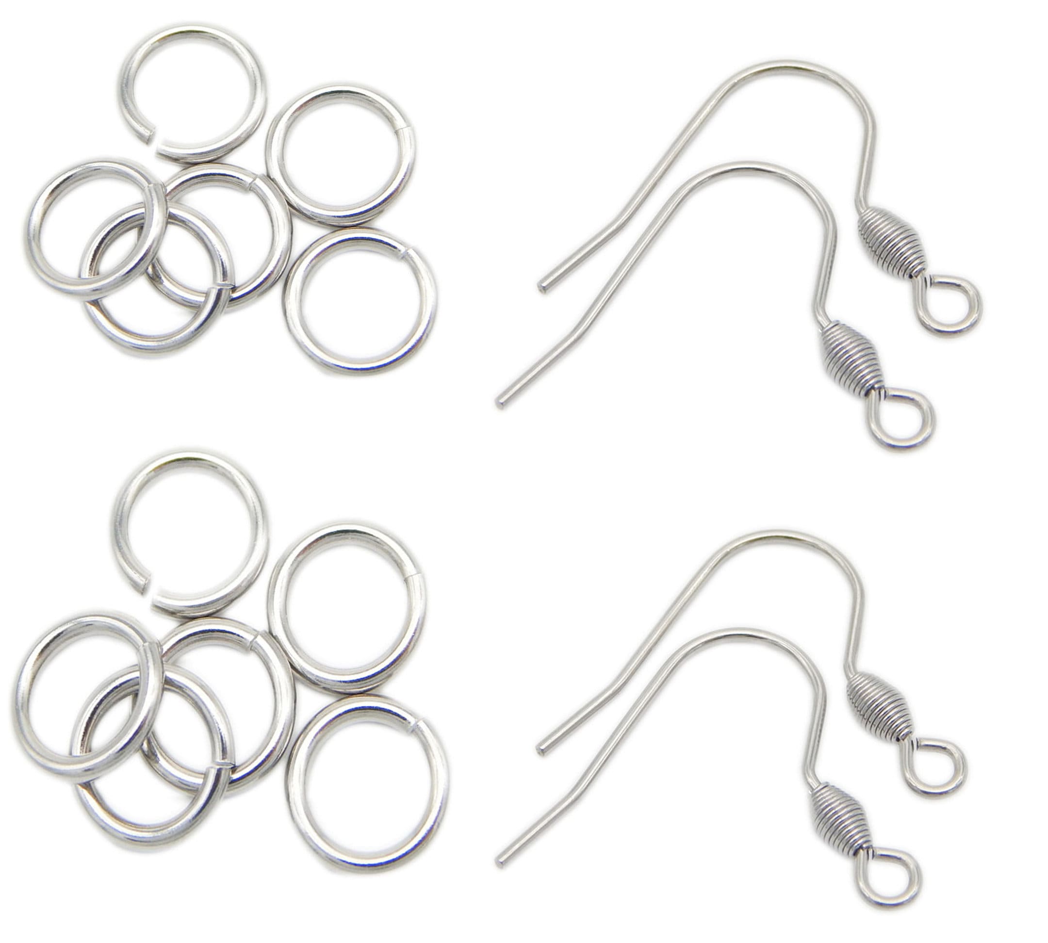 4pcs Adabele Authentic Sterling Silver Leverback Earring Hooks Strong  Dangle Earwire Tarnish Resistant Rhodium Plated for Earrings Jewelry Making