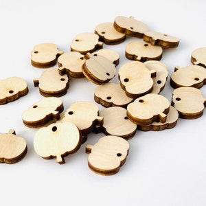 BULK (12pc to 100pc) Unfinished Wood Laser Cutout Stud w/Connector  Halloween Pumpkin Earring Earrings Jewelry Blanks Crafts Made in Texas