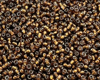 Brown 2mm Czech Glass Seed Beads Necklace Bracelets Earrings Jewelry Crafts