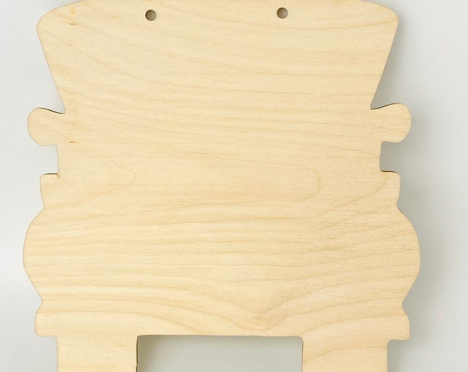 Farm Truck w/Hanging Hole Unfinished Wood Cutout DIY Crafts Door Wall Hanger ALL SIZES