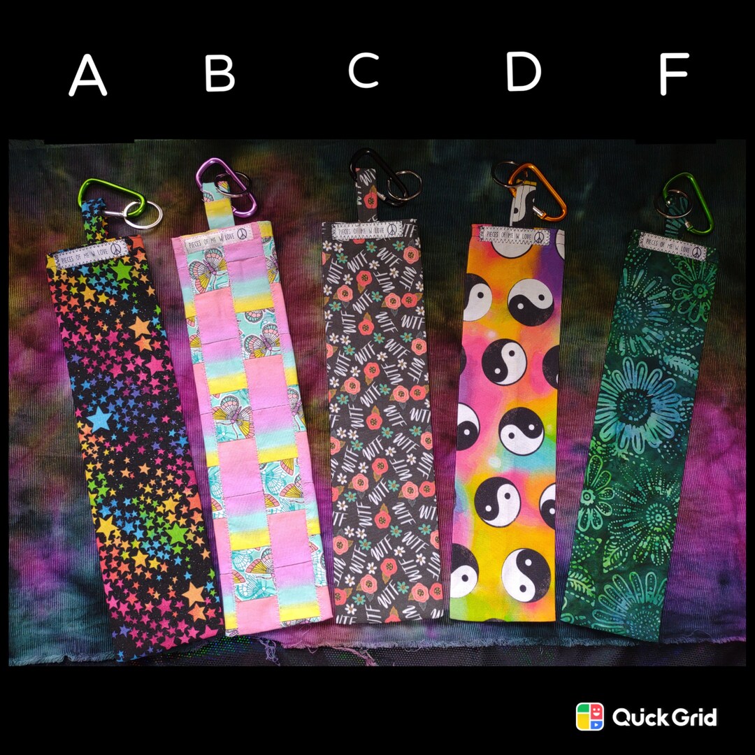 Fan Holster for a 13 Inch Hand Fan. EDC. Hulaween. Music Etsy