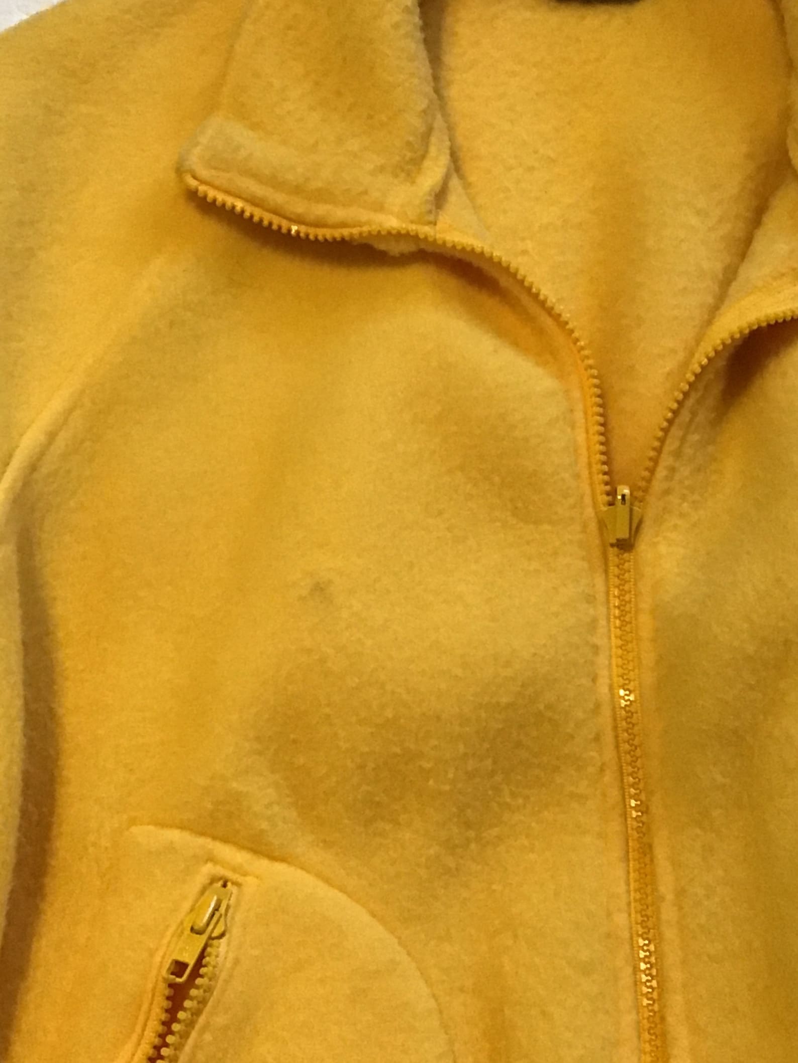 Vintage 90s Columbia yellow fleece jacket womens XL. Etsy