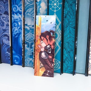 Nessian Bookmark ACOTAR Book Couple Nesta and Cassian Reader Merch Licensed Book Merch Sarah J Maas SJM Gift for Book Lover Bat Boys